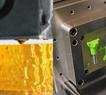 3D Printing FDM vs Injection Molding 1 360x320